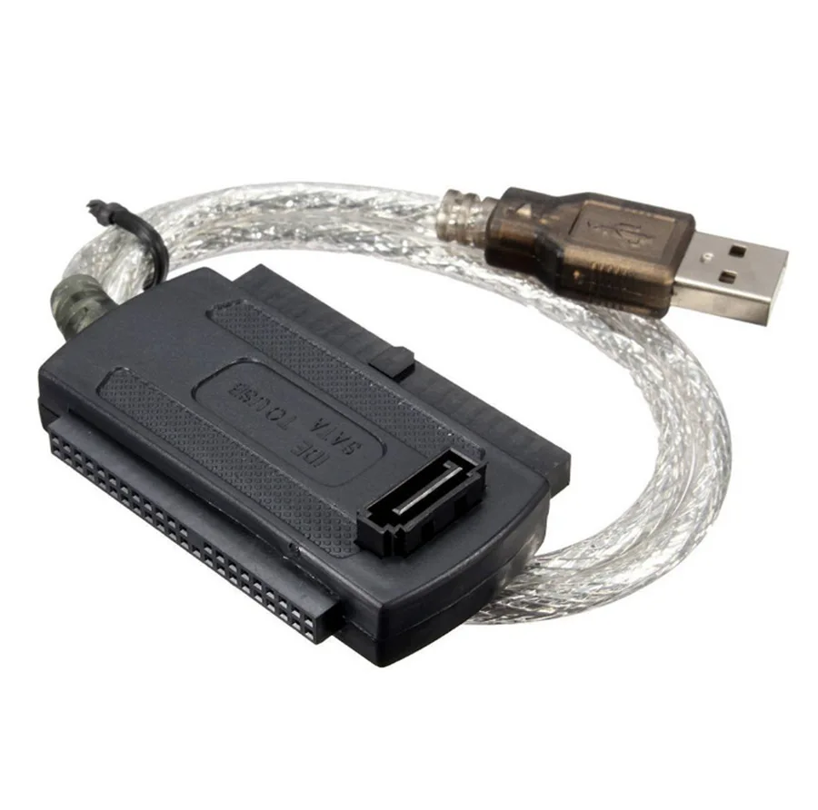 Cable adaptador USB a IDE SATA para disco duro, convertidor de 2,5 "y 3,5", venta al por mayor, 1 piezas - imagen 3