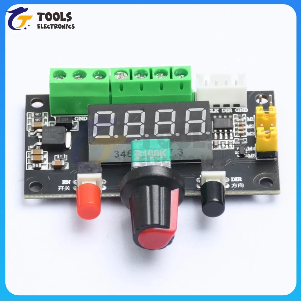 Controlador de motor paso a paso de 12V 24V con generador de señal de pulso PWM, rotación reversible y control de velocidad para automatización - imagen 2