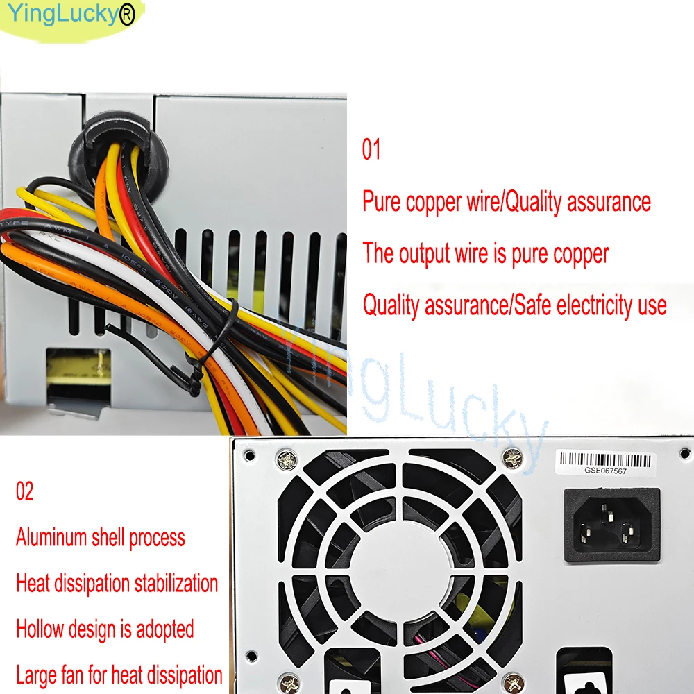 Máquina de juego de garra de grúa de juguete con fuente de alimentación de 48V, máquina expendedora de juegos Arcade, accesorios de bricolaje, ATX 400, AC100 ~ 250V - imagen 4