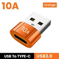 USB Male to C Orange