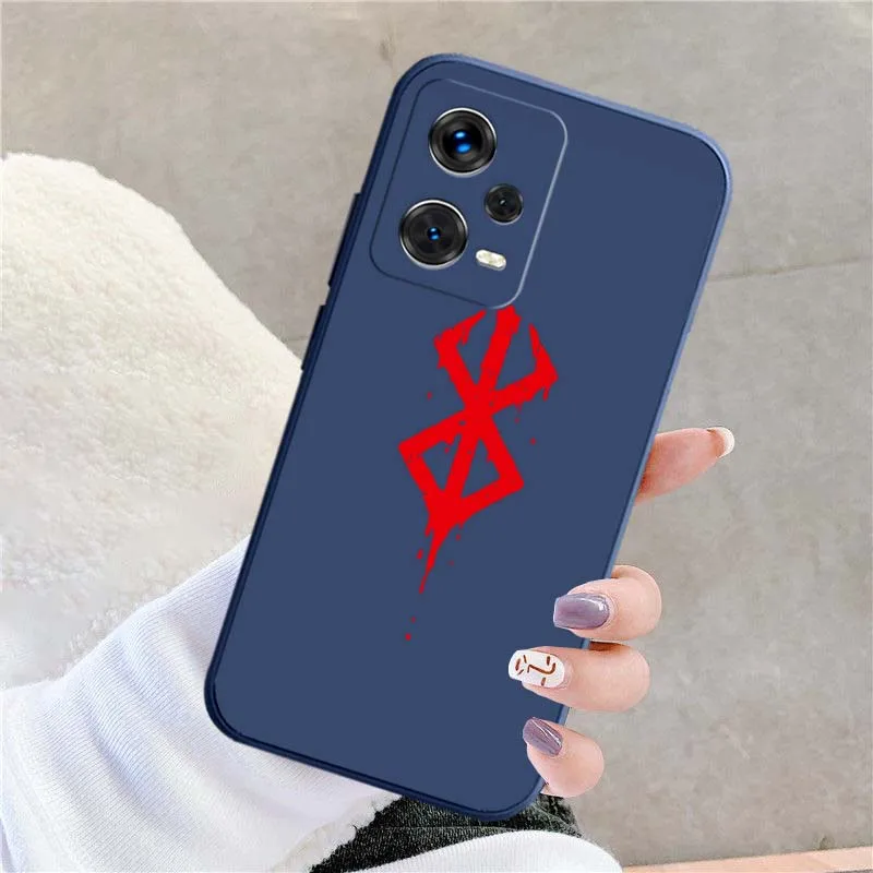 Funda de Anime Berserk para Xiaomi Redmi Note 11 11E 11R 11S 11T 10 10S 9 9S 9T 8 8T 7 6 5 Lite Pro - imagen 5