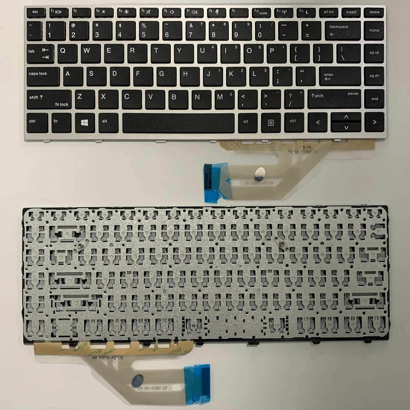 Teclado de ordenador portátil con diseño estadounidense para HP Probook 430 G5 440 G5 445 G5 470 G5 640