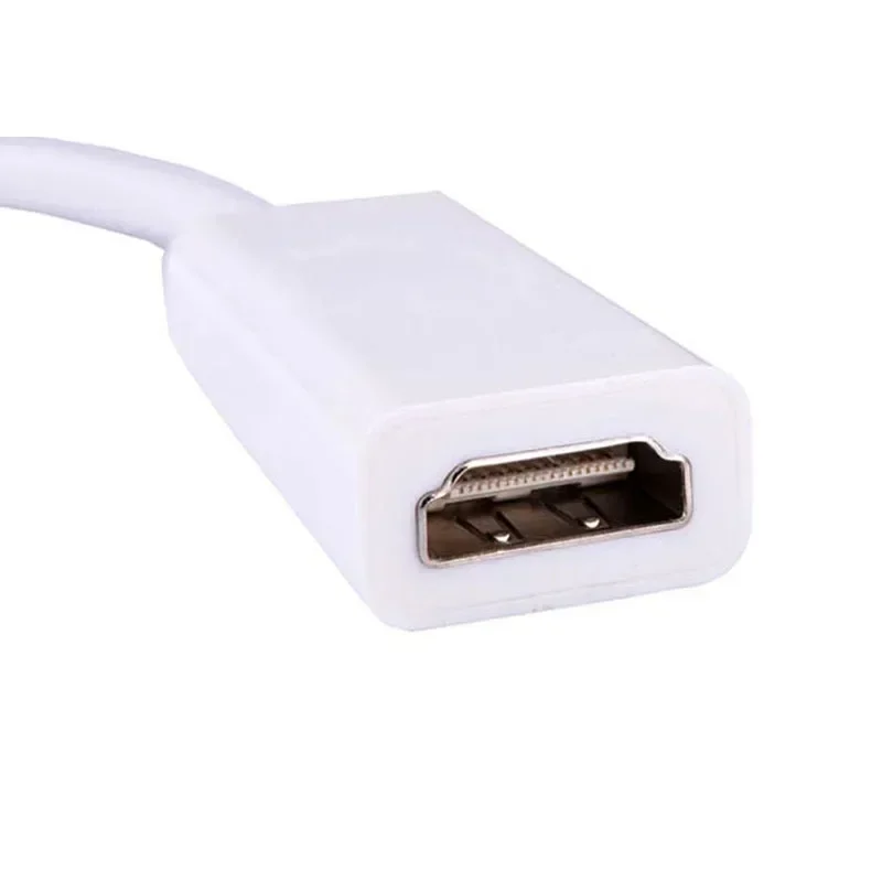 Cable adaptador de computadora estable y práctico, mini conectores de puerto de pantalla para oficina en casa, fácil de usar, línea sin función, D - imagen 3