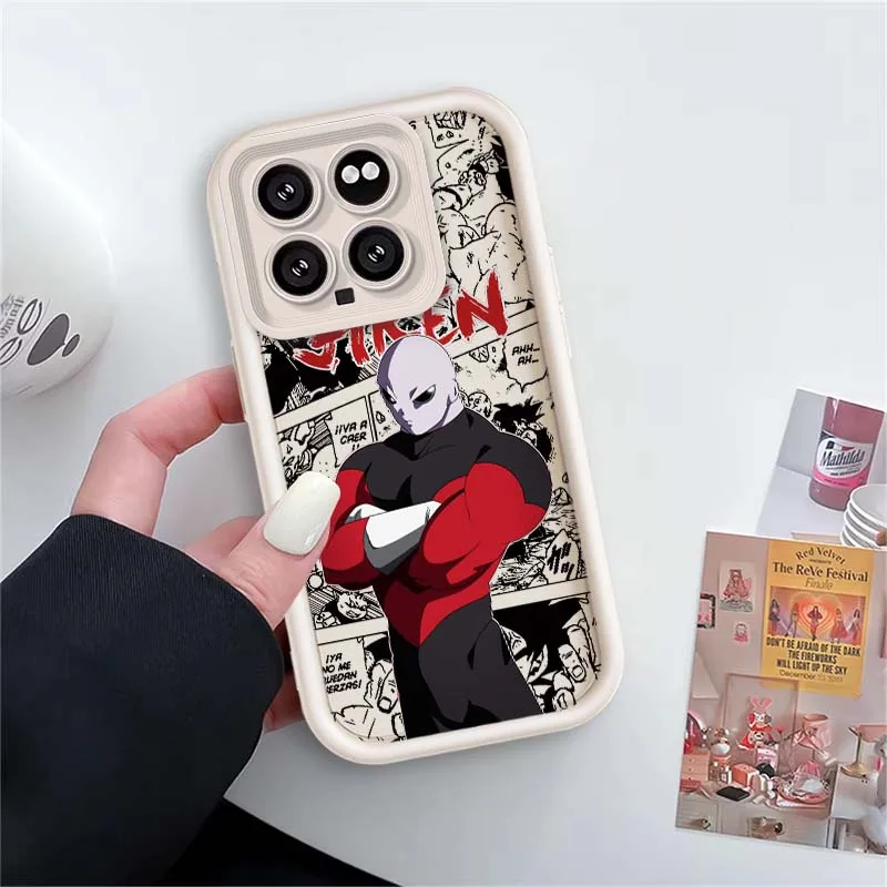 Funda divertida d-dragon Ball Cool Saiyan para Xiaomi Mi 17 15 14 13 12 14T 13T Pro Max Lite, funda de teléfono con escalera ocular - imagen 4