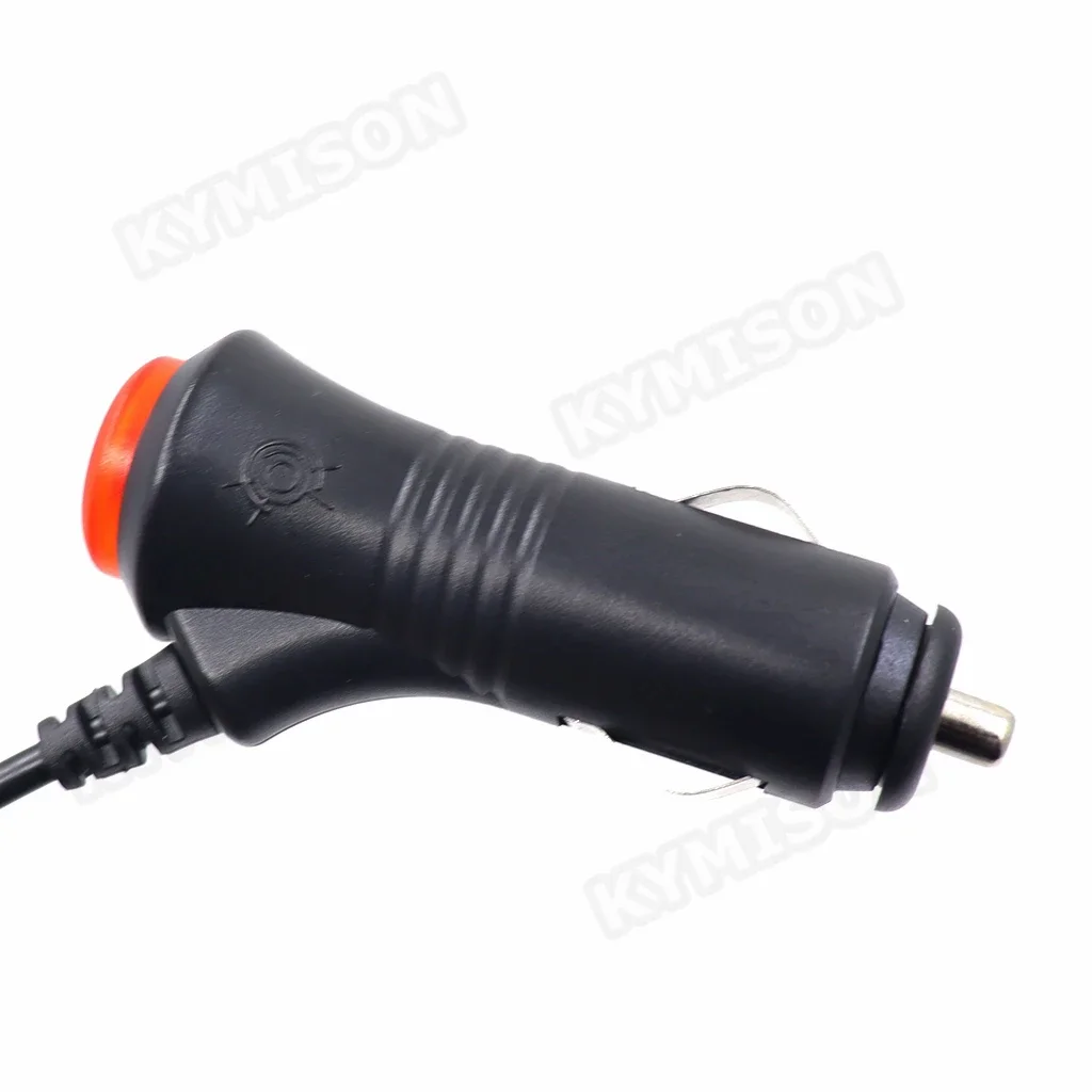 DC 5,5*2,1 enchufe de encendedor de cigarrillos de coche DC 12V convertidor adaptador de cargador de fuente de alimentación Mal Ecable Cable de extensión de luz LED - imagen 5