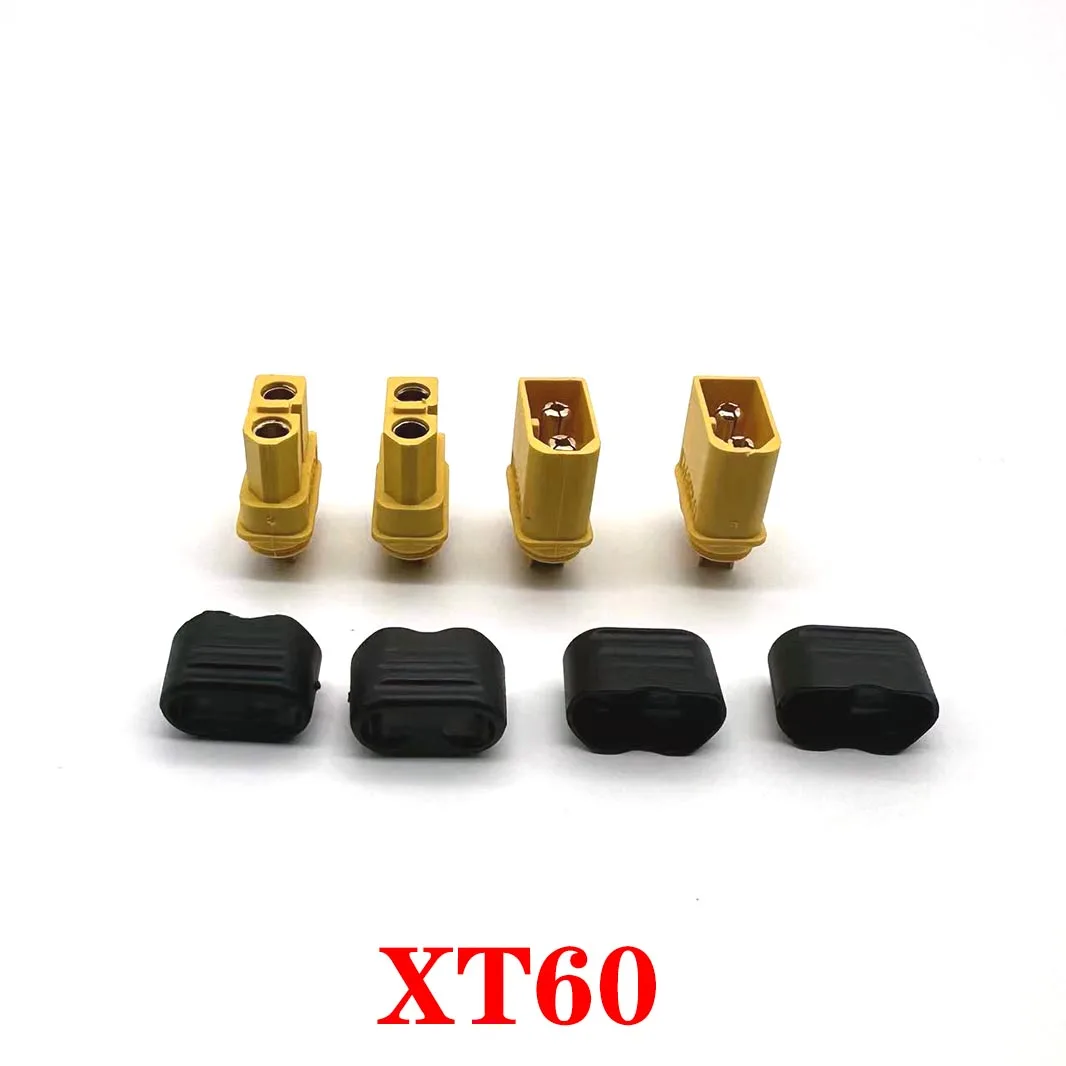 Conector de piezas de 100 XT60H-F con carcasa, enchufe hembra/macho XT60 para batería Lipo RC, coches, drones, avión, fpv