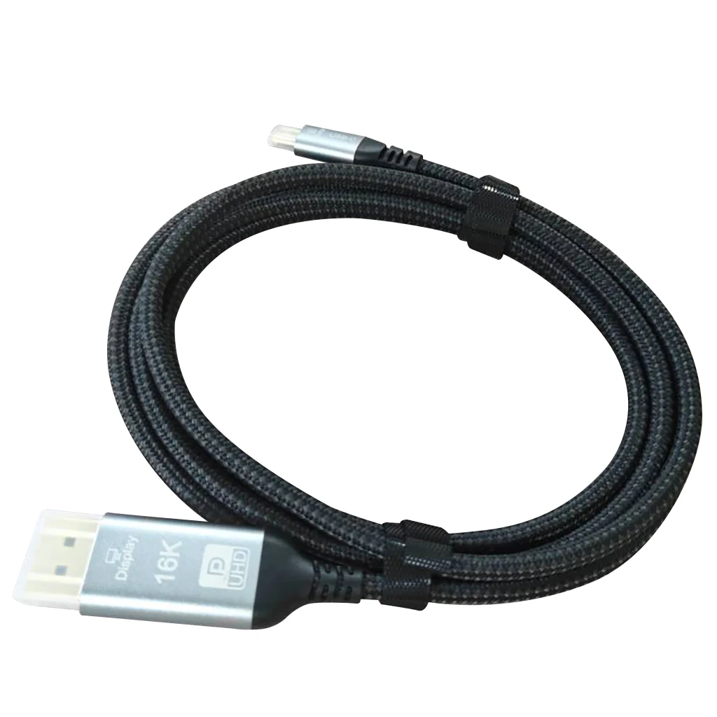 Cable Compatible con USB C a HDMI de 16k a 60hz, Cable HDTV DP 2,1 tipo C a HDMI para PC MacBook Pro HUAWEI