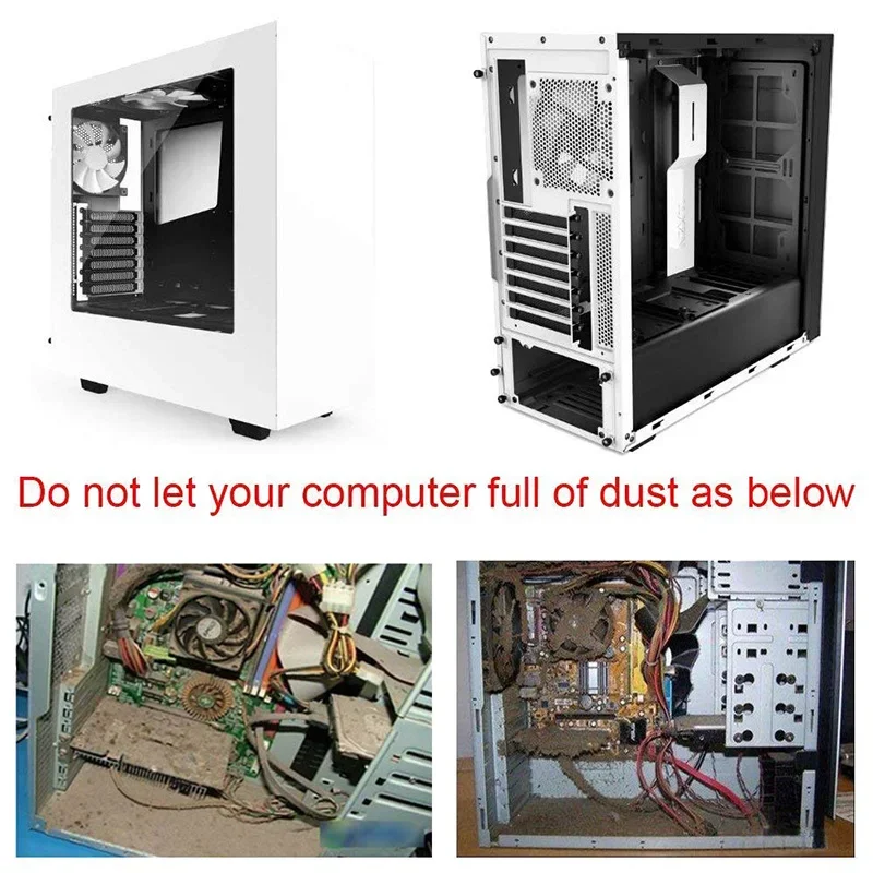 Nworld 2025 gran oferta 10 Uds cubierta de ranura PCI cubierta de ranura PCI placa ciega de filtro de polvo de acero duro con tornillos China continental - imagen 5