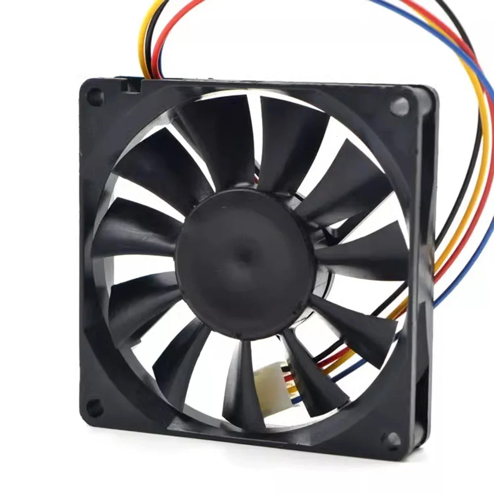 Para AVC DS08015B12U 12V 0.60A 80*80*15 PWM 80mm chasis ventilador de refrigeración de computadora - imagen 2