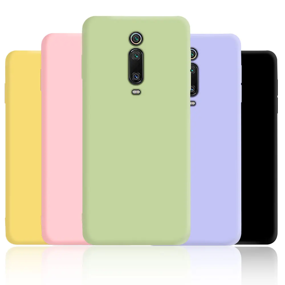 Funda trasera de silicona líquida para Xiaomi Mi9T Pro, Fundas de teléfono para Xiaomi Mi 9 T 9 T, Redmi K20 Pro - imagen 3