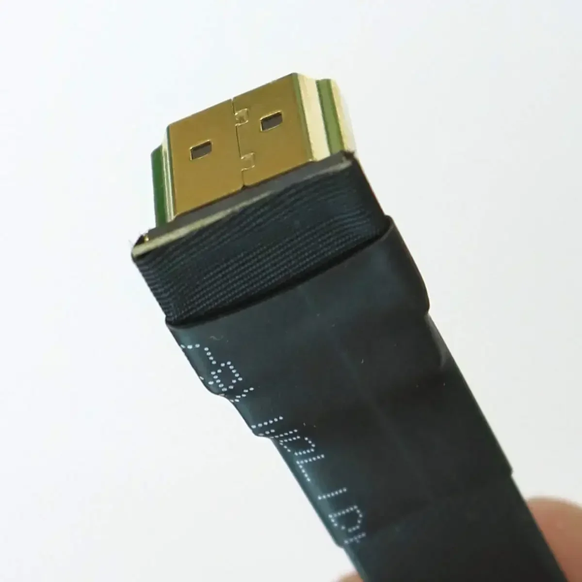 ADT codo Compatible con HDMI 2,0 tipo A Cable de extensión plano macho A macho en ángulo 4K 60Hz HD para fotografía aérea FPV cámara Gopro - imagen 4