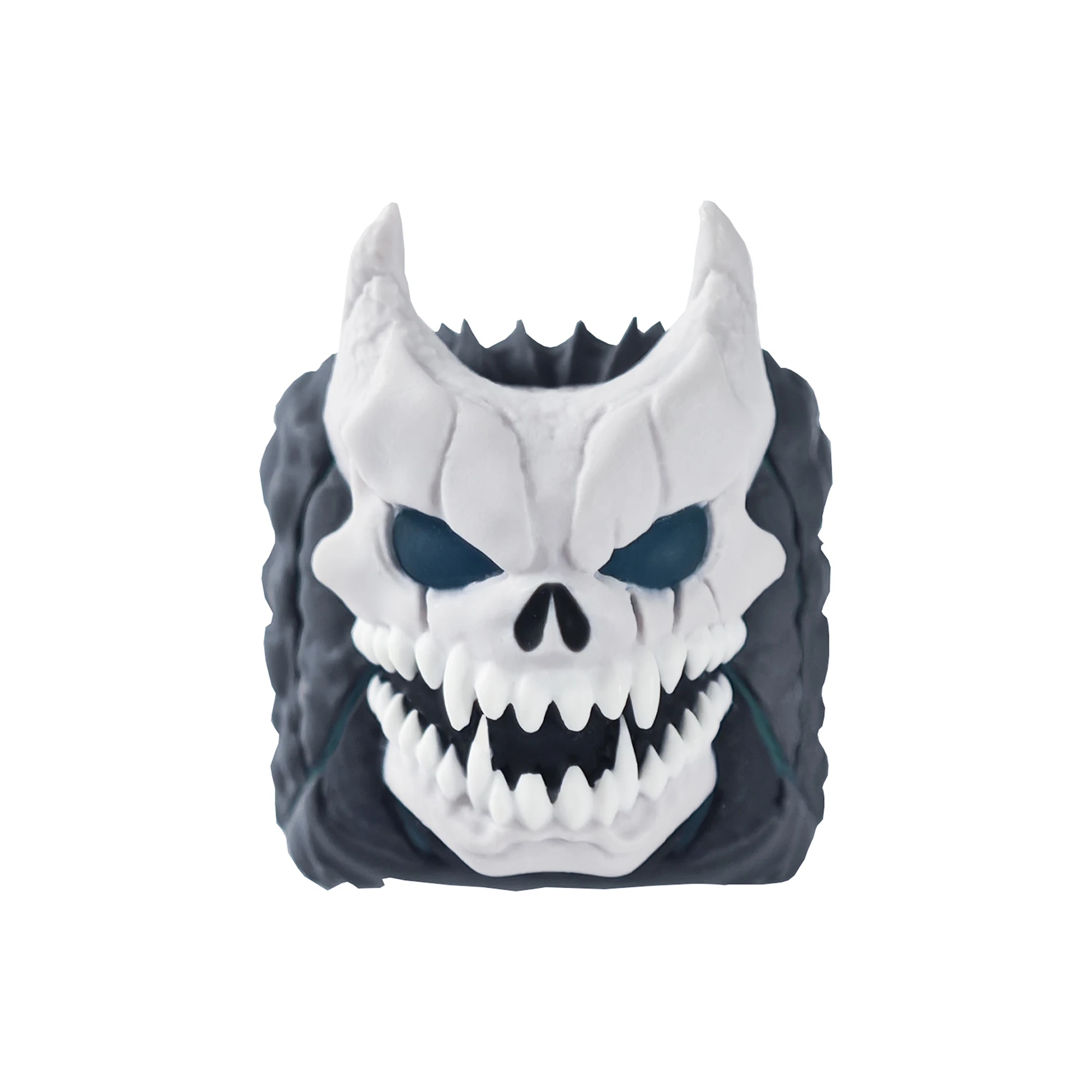 Monstruo No. 8 teclas, novedad, artesanía, resina retroiluminada, personalización, teclas mecánicas para accesorios de teclado mecánico