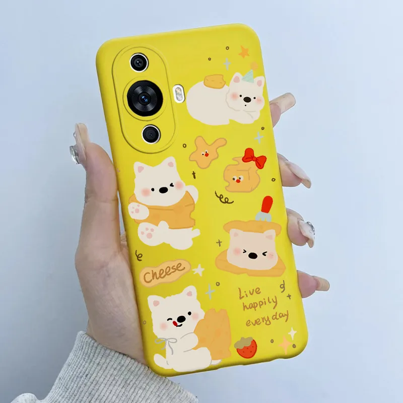 Para Huawei Nova 12s funda de silicona suave TPU lindo Panda astronauta cubierta para Huawei Nova 11 Pro Ultra Nova12S FOA-LX9 Coque Fundas - imagen 3