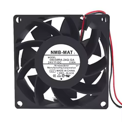 NMB 08038RA-24Q-GA – Ventilador Axial de Refrigeración 80 mm