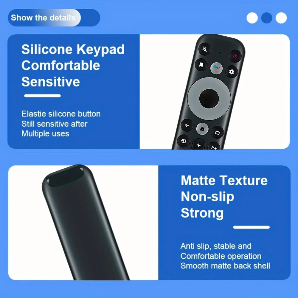 MRSVI Control remoto de repuesto RC902V para TCL Android TV Mini-LED QLED 4K UHD Smart TV con Netflix, Prime Video, YouTube - imagen 3