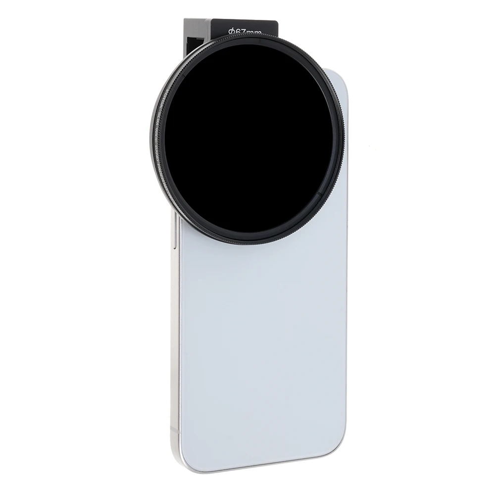 FOTGA-kit de filtro de teléfono de Metal, 67mm, lente de montaje de zapata fría ND CPL para iPhone 14 15 16 Pro Max, anillo de filtro de teléfono, fácil instalación y extracción - imagen 5