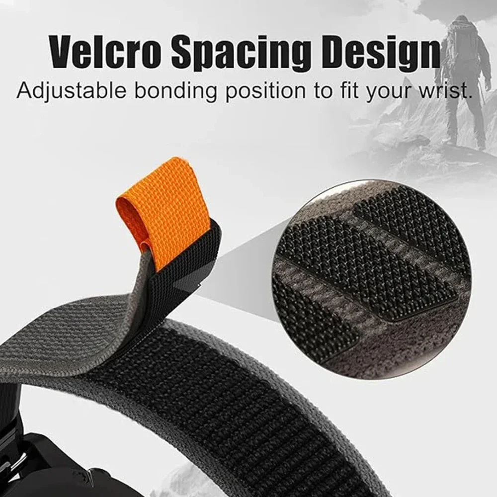 Correa de nailon de 20mm y 22mm para reloj Garmin Venu 3 2/Vivoactive 4 5 6, pulsera trenzada de música Forerunner 570 265 255 165 645 - imagen 4