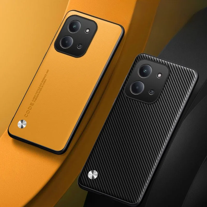 Para MI POCO C85 Funda versión internacional de lujo de cuero PU a prueba de golpes contraportada para Redmi 15C 4G 171MM POCO C 85 Funda de parachoques - imagen 2