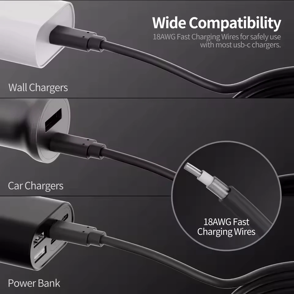 Starlink Mini Cable DC USB C a DC Power Kabel PD 100W 2M/3M/5M/10M/15M/20M Mini Starlink Cable de carga impermeable para exteriores - imagen 5