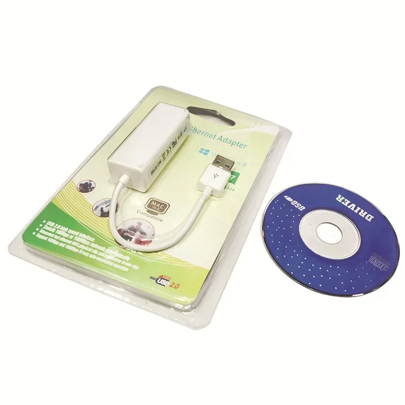 Adaptador Ethernet USB a RJ45, 3 cajas, 10 Ethernet, tarjeta de red USB, para PC, para Lan, Windows, para Switch - imagen 2