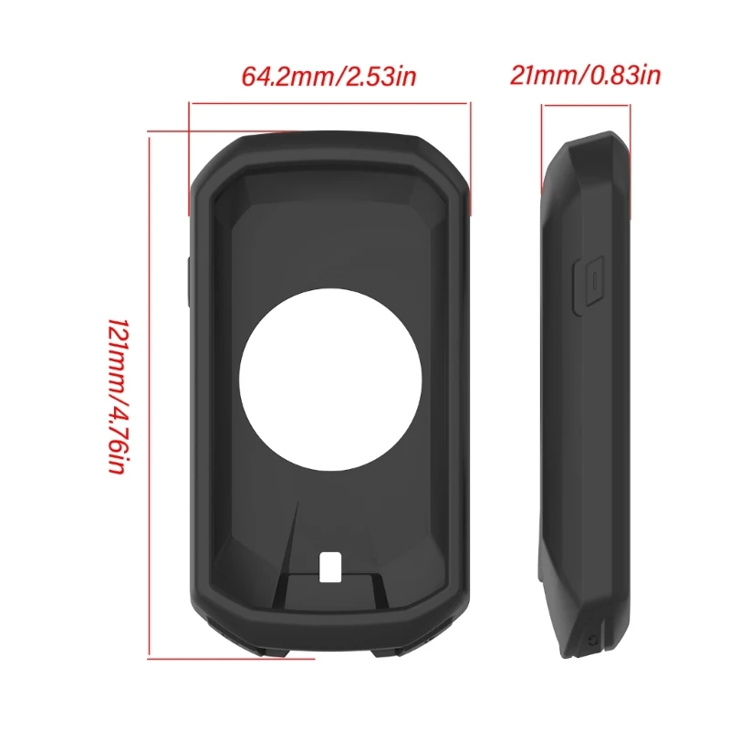 Fundas protectoras 2 en 1 para Garmin Edge 1050, cubierta protectora de película de vidrio, Gps, sistema de ordenador de bicicleta, funda de silicona - imagen 5