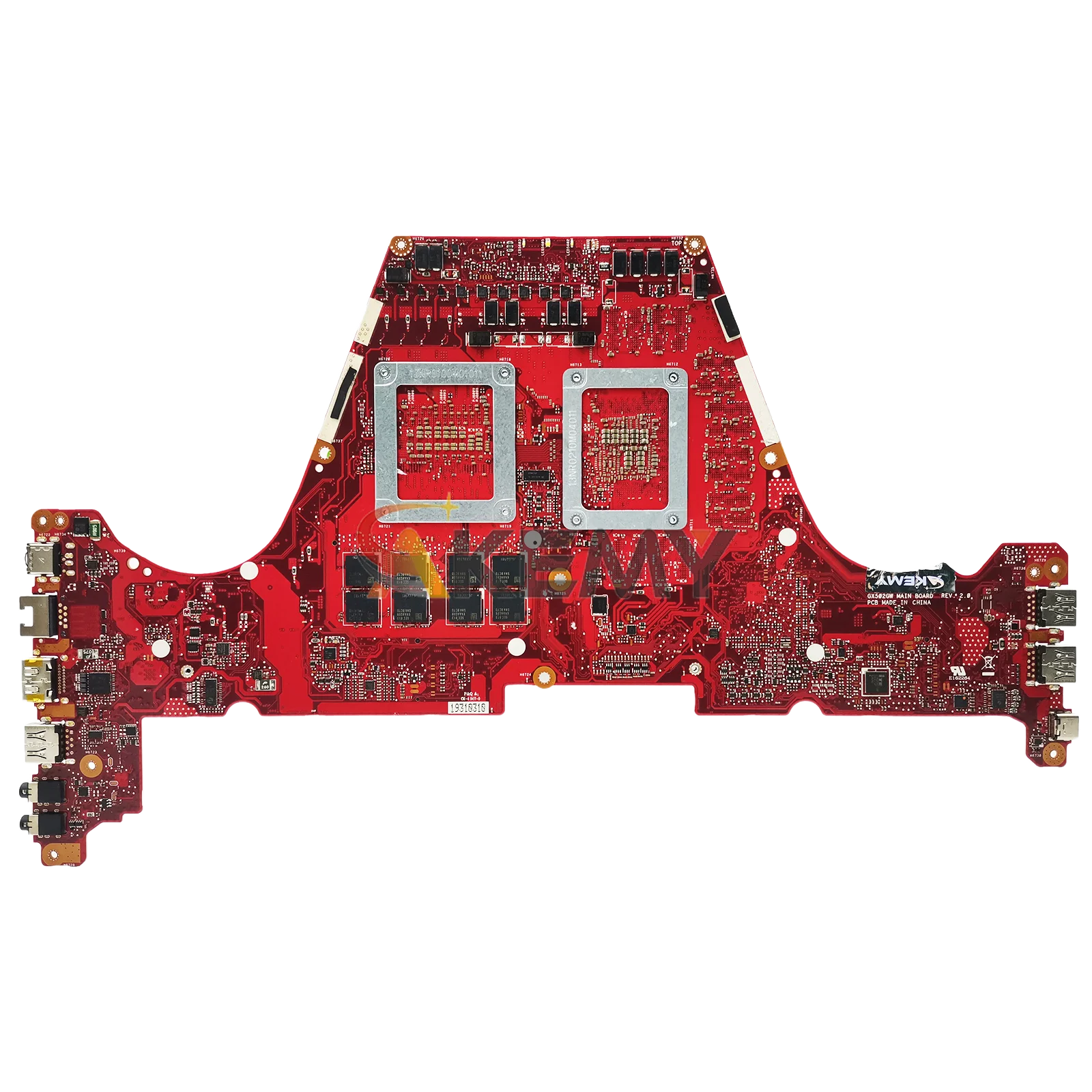 Placa base para ordenador portátil GX502GW para ASUS ROG Zephyrus GX502GM GX502GV GX502GU GX502G GX502GW MW502G placa base I5 I7 I9 CPU 100% pruebas - imagen 2