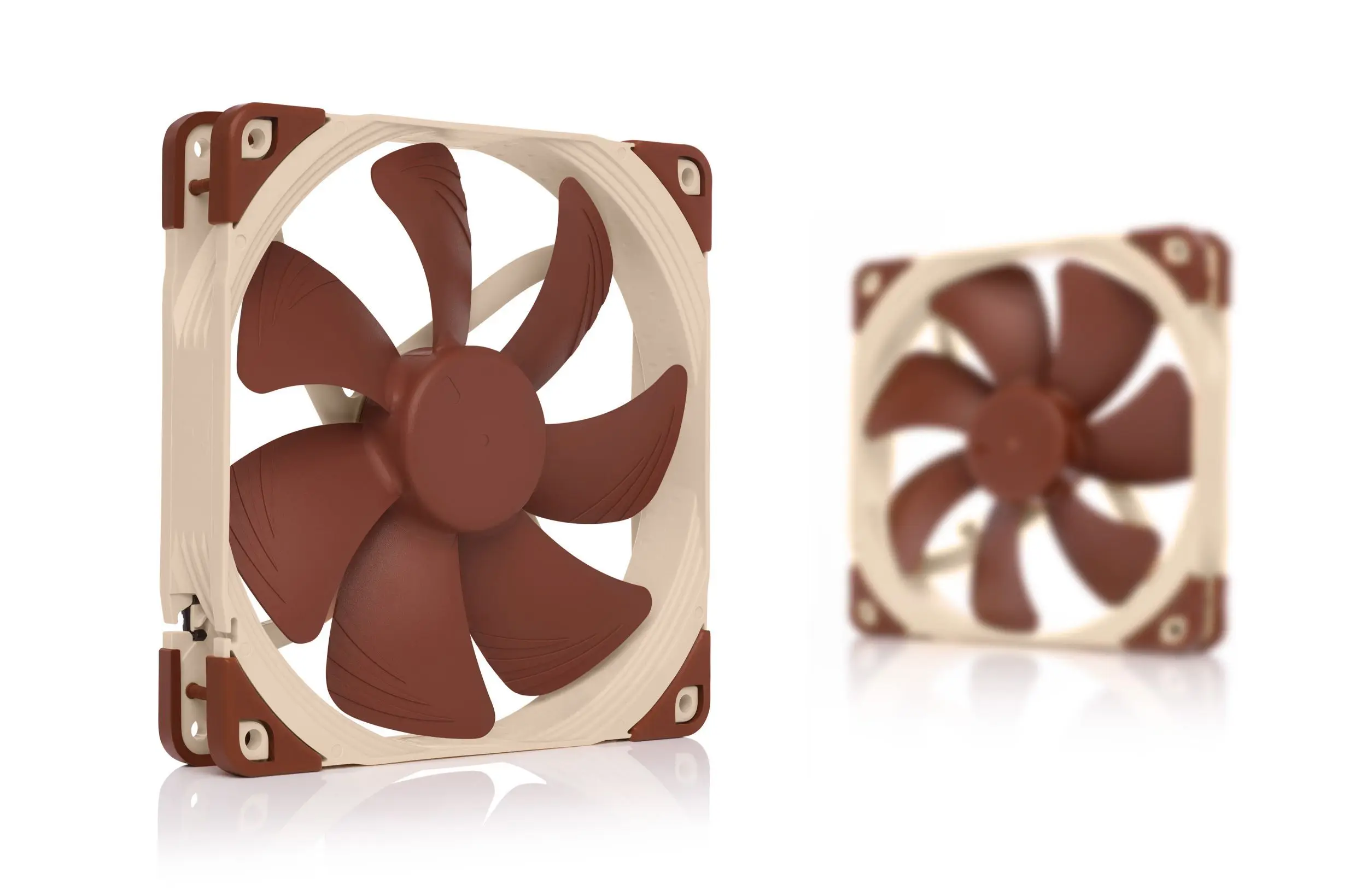 Noctua NF-A14 PWM SSO2 rodamiento estable magnético ventilador de 14cm adopta marco AAO diseño aerodinámico ventilador de chasis con almohadilla de choque integrada - imagen 3