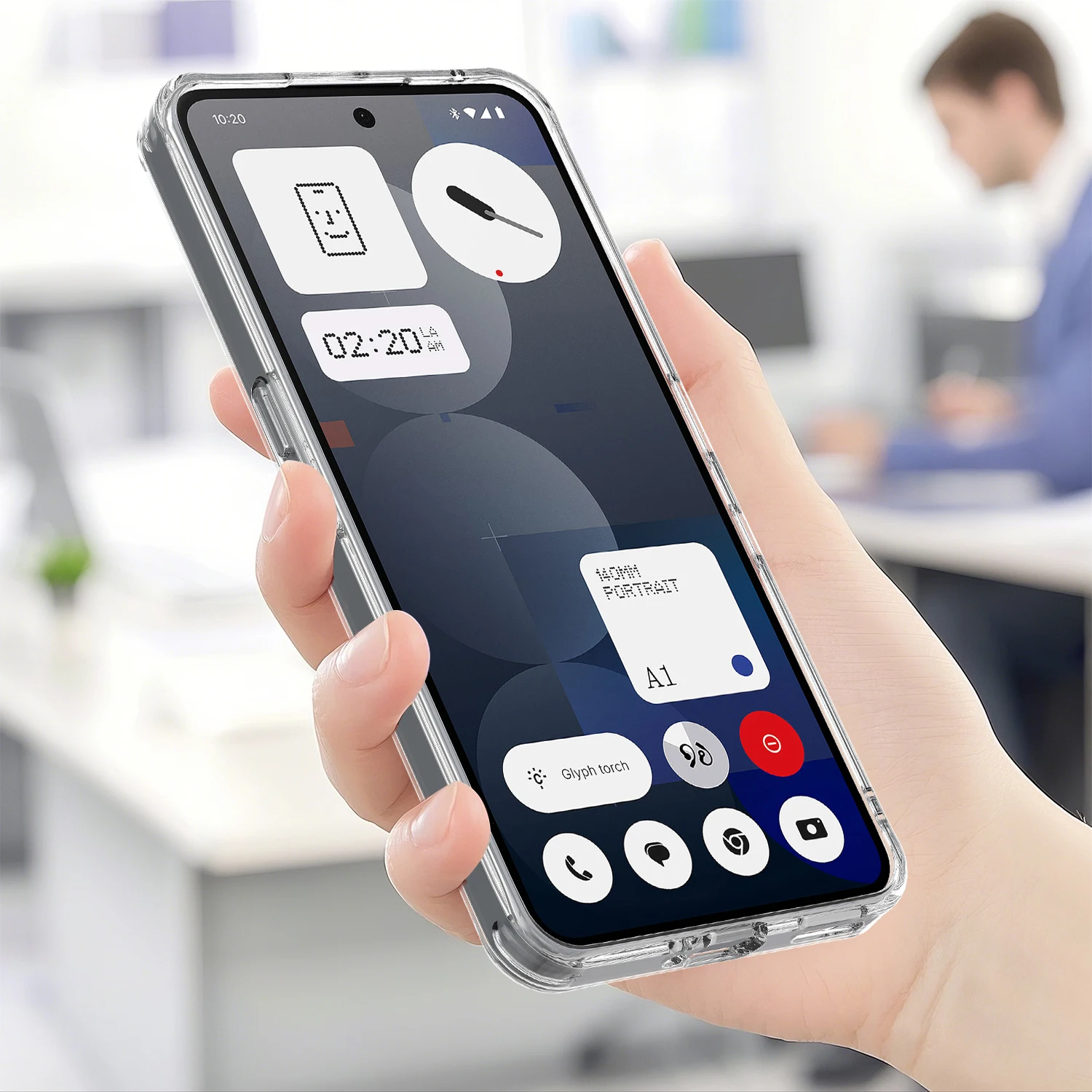 Funda para nada teléfono 3A Pro Magsafe magnético TPU acrílico transparente todo envolvente cubierta a prueba de arañazos para nada teléfono 3 A Pro - imagen 4