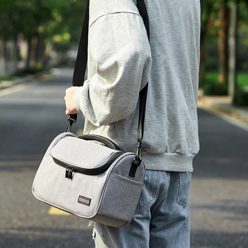 Bolsos de hombro para SLR Digital, bolsa impermeable para cámara, bolsa de fotografía para lentes para Canon, Nikon, Sony, Micro funda para cámara individual - imagen 3