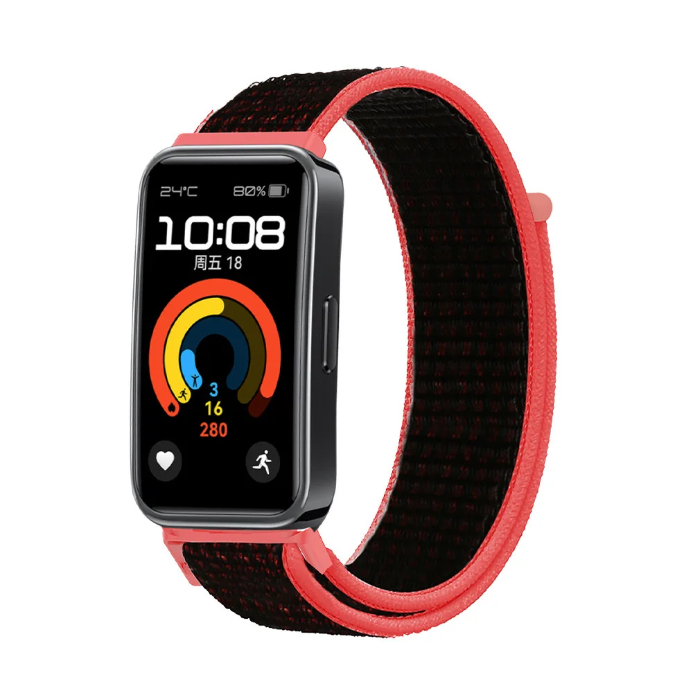 Nylon Strap for Huawei Band 10 9 8 Band Smart Watch Accessories Replacement Belt Wristband Sport Bracelet Huawei Band8 9 10 - imagen 3