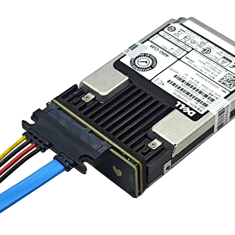 Convertidor de tarjeta de expansión de recuperación de datos SATA3.0 a SAS para disco duro SAS de 2,5 "y 3,5" con Cable SAS HDD SATA de 22 pines a 29 pines tarjeta elevadora 6G - imagen 5
