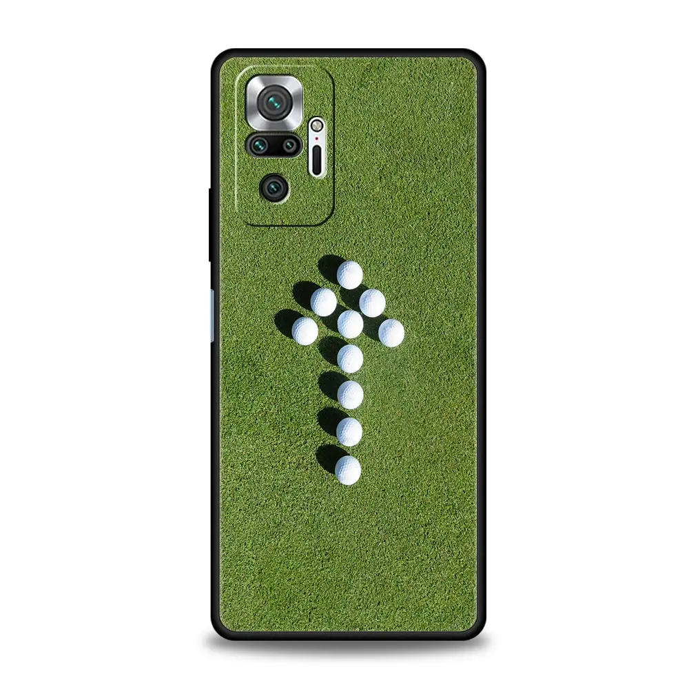 Funda de teléfono deportiva de Golf para Xiaomi Redmi Note 14 13 12 5G 11 10 Pro Plus 4G 9S 9 14C 13C 12C 10C 9C 9A funda suave de TPU - imagen 3