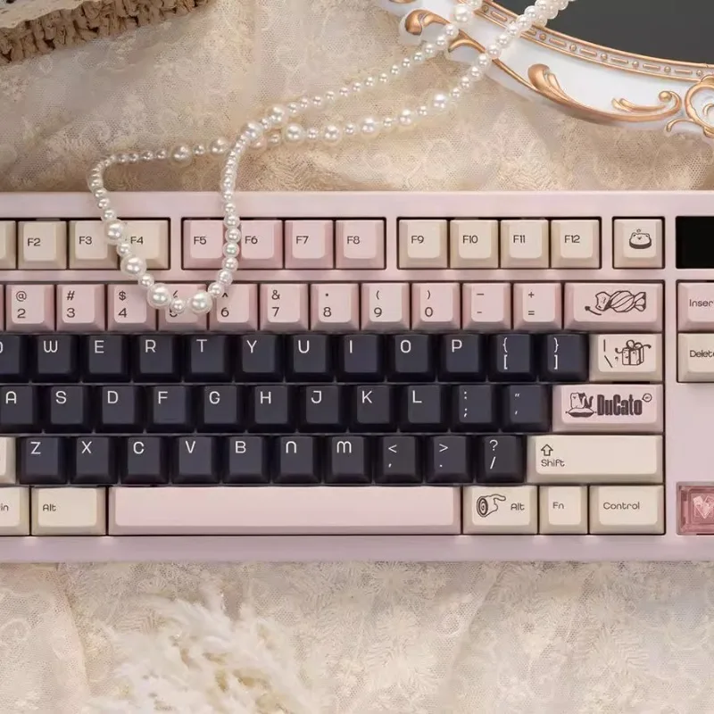 Kit de teclado ZOOM TKL DYNA, intercambio en caliente inalámbrico trimodal, aluminio CNC personalizado con pantalla de perilla, Kit de teclados mecánicos para juegos - imagen 5