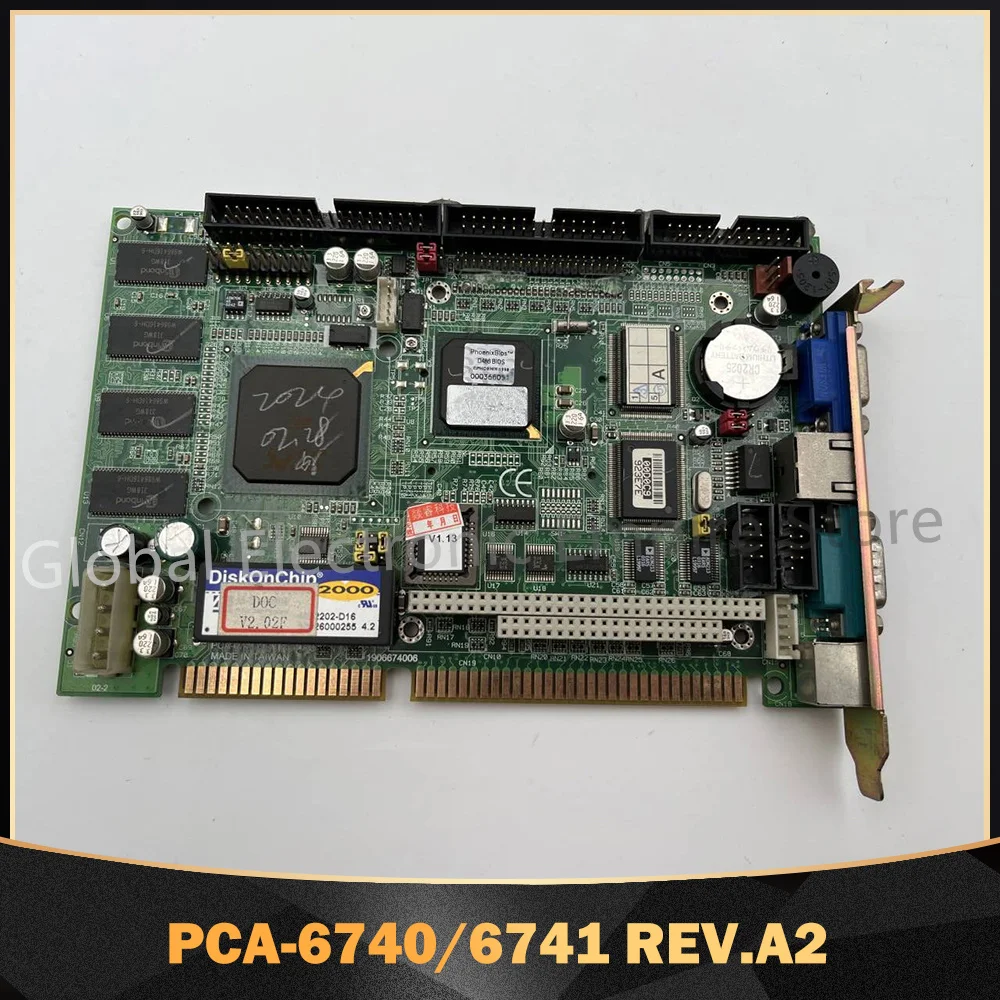 Placa base industrial original PCA-6740/6741 REV.A2 PCA-6740F - imagen 2