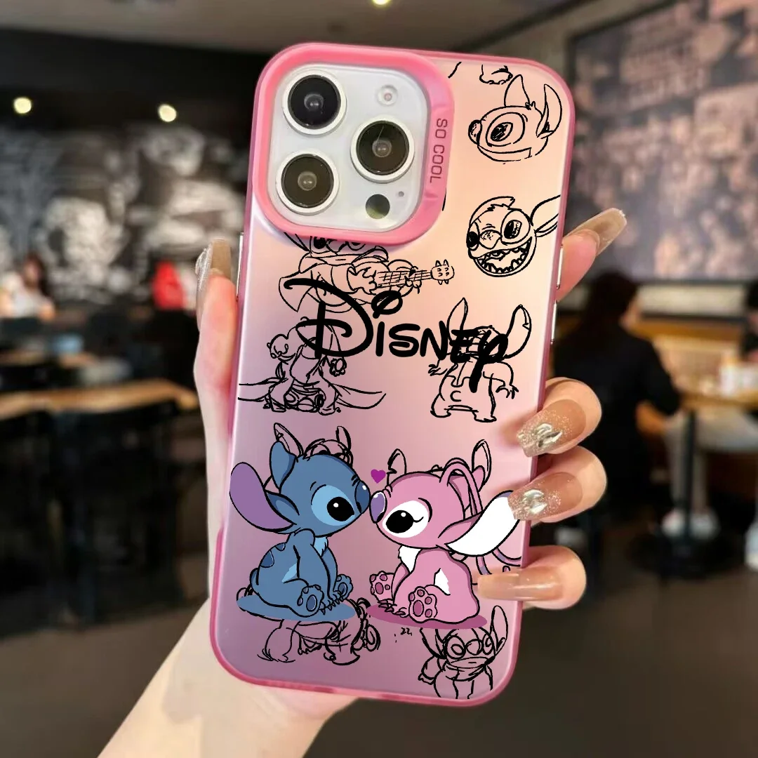 Funda de Ángel de punto de pareja rosa para Infinix Note 50 30 40 Pro Smart 9 8 Hot 50 40i 30 Play Spark 20pro, funda mate IMD antigolpes - imagen 2