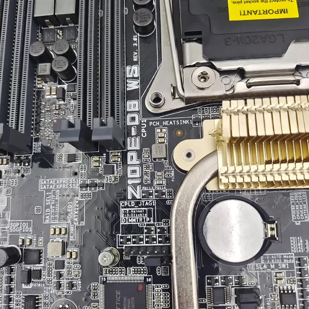 Z10PE-D8 WS X99 C612 Dual channel Workstation Motherboard - imagen 4