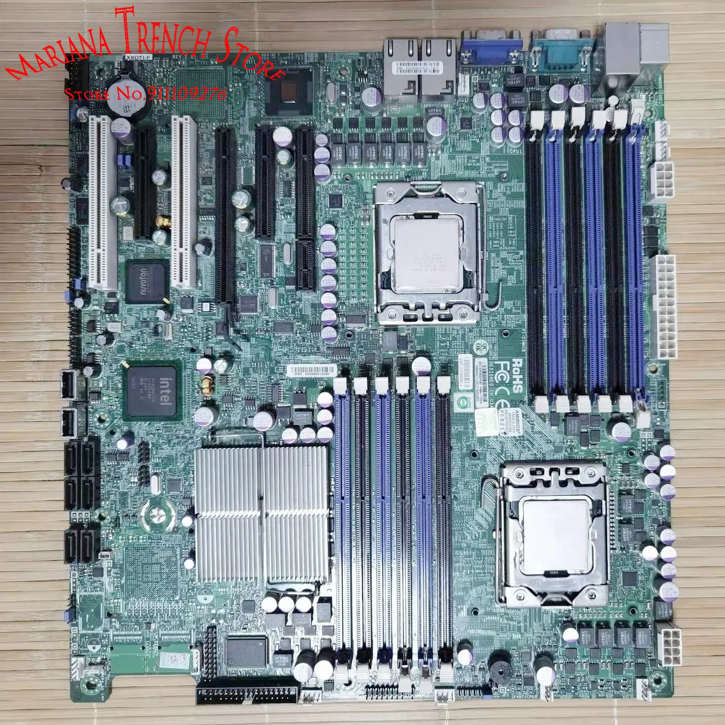 X8DTi-F para placa base Supermicro, procesador Xeon Dual de 1366 pines, serie 5600/5500 DDR3, IPMI 2,0 integrado con LAN dedicada - imagen 4