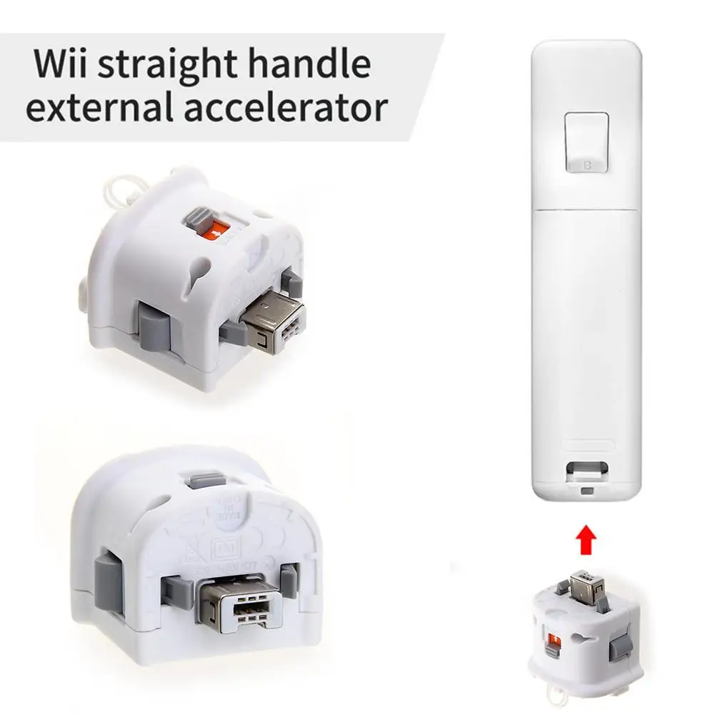 Sensor adaptador Motion Plus para consola Nintendo Wii, controlador remoto inalámbrico Wiimote, adaptador de Sensor, precisión de Gamepad - imagen 2