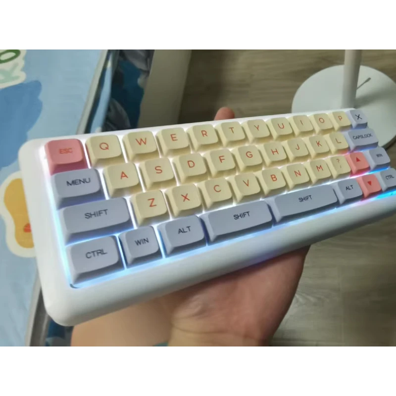 40% Mini Kit de teclado mecánico personalizado modo Dual/tri-modo RGB Hot Swap VIAL 42 teclas e-sports Gaming teclado de oficina regalo - imagen 4