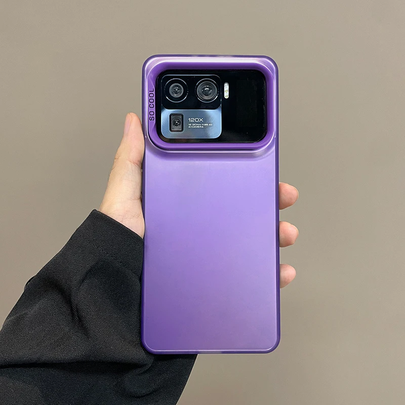 Funda de teléfono para Xiaomi 11 Ultra, carcasa a prueba de golpes, Protección trasera, antihuellas, IMD - imagen 2
