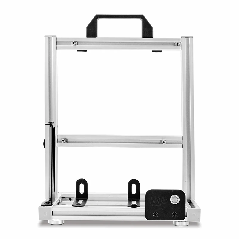 METALFISH BlockCase-funda de marco abierto de aluminio, soporte para placa base M-ATX/ITX, montaje en GPU horizontalmente, Enfriador de líquidos 240, gabinete para juegos - imagen 5