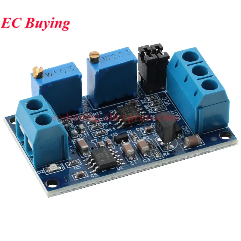 5 uds/1 unidad 0 a 20mA/40mA a 0-3,3 V 0-5V 0-10V convertidor de corriente a voltaje módulo de conversión de señal 0-20mA 4-20mA transmisor de I/V - imagen 3