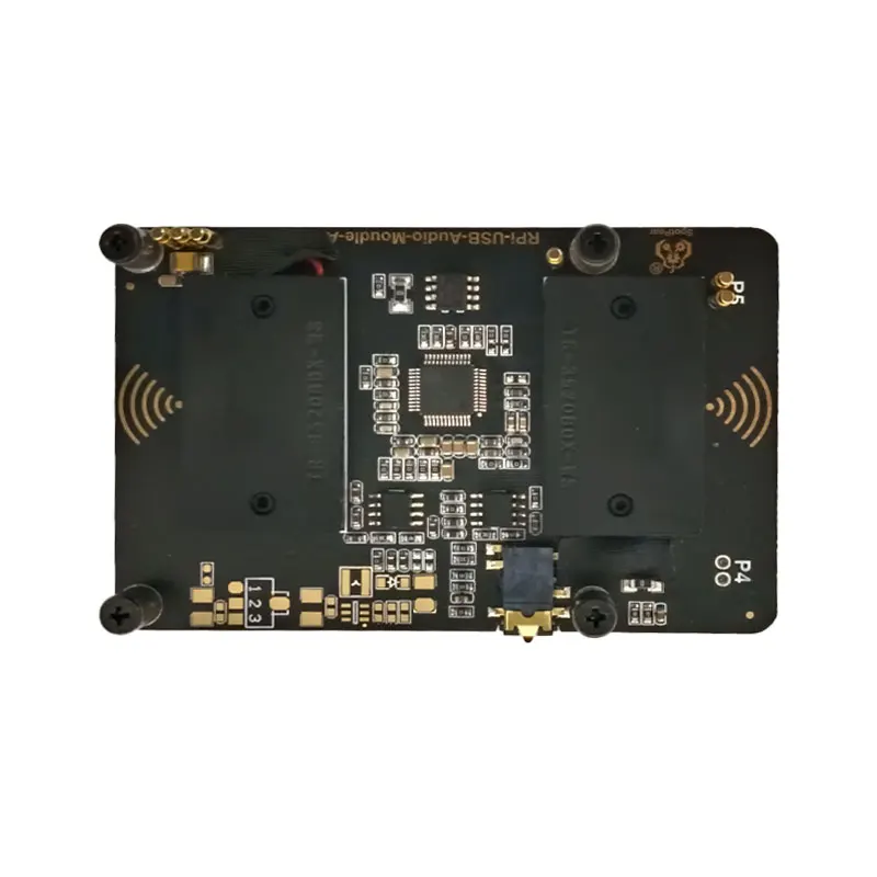 Módulo de tarjeta de sonido de Audio Raspberry Pi5, opción de altavoz zumbador con conector para auriculares para sombrero de Audio USB Pi 5 / PI4 - imagen 3