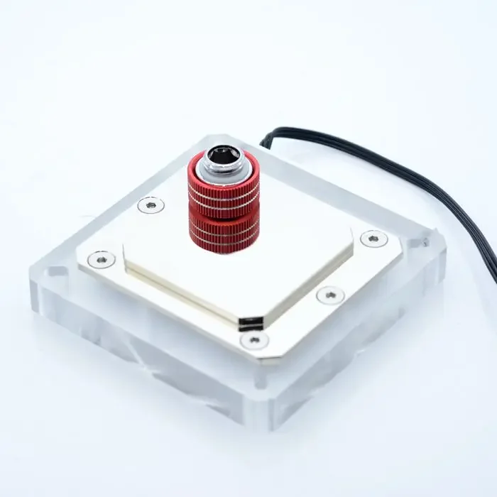 FRZZEZMOD CPU bloque de agua para INTEL1150/1151/1155/1156 cubierta completa área grande patrón de diamante 6mm placa inferior RGB,INTEL-XPM - imagen 3