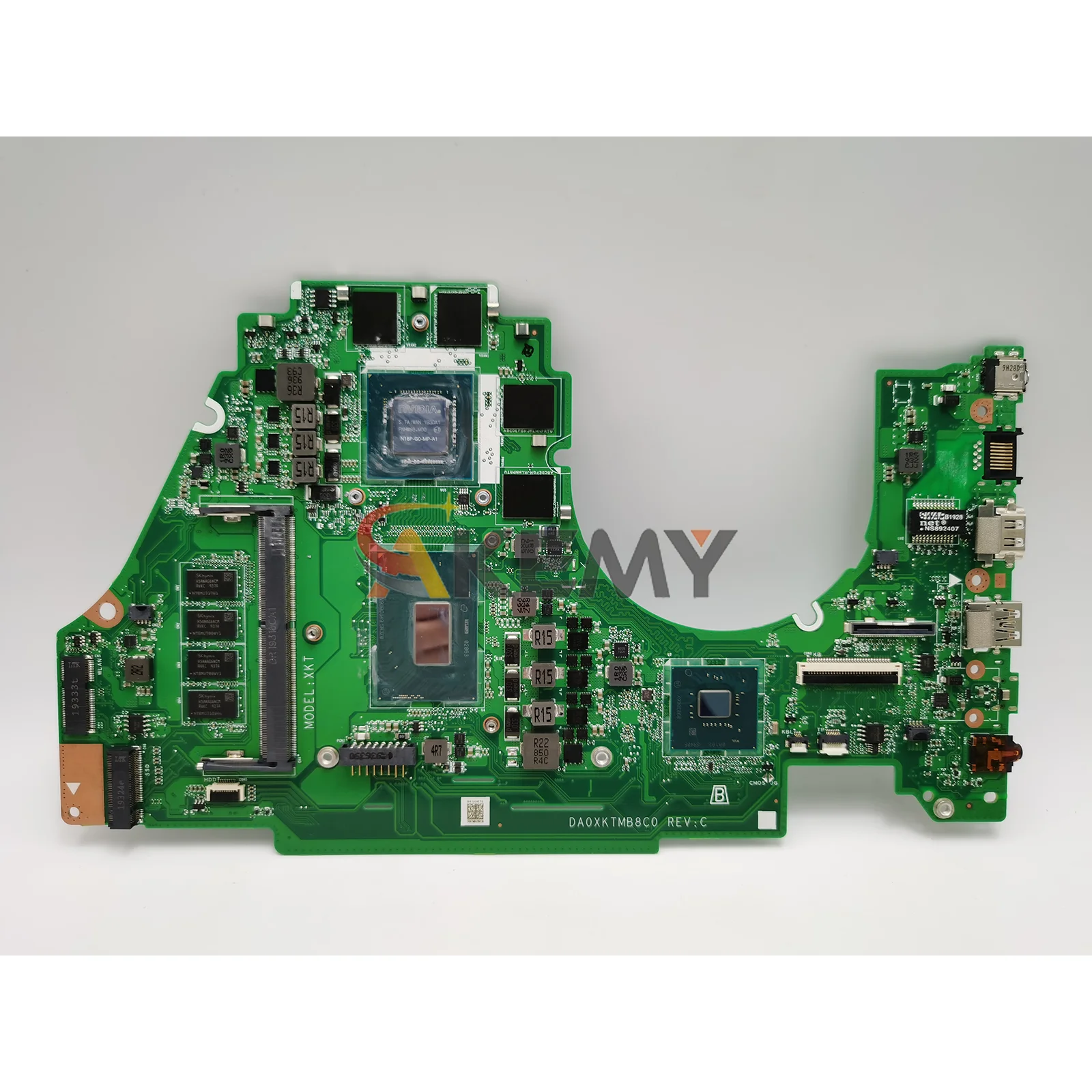 Placa base para ordenador portátil X571GT para ASUS VivoBook K571G F571G R571G X571GD A571G VX60G X571GT FX571G YX571G X571G placa base con CPU - imagen 3