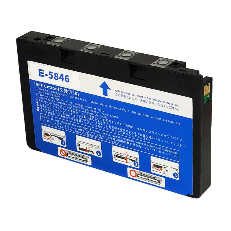 Adecuado para cartuchos de tinta T5846 E-5846, adecuado para Epson Picture Mate PM200 PM240 PM260 PM280 PM290 PM225 PM300 - imagen 4