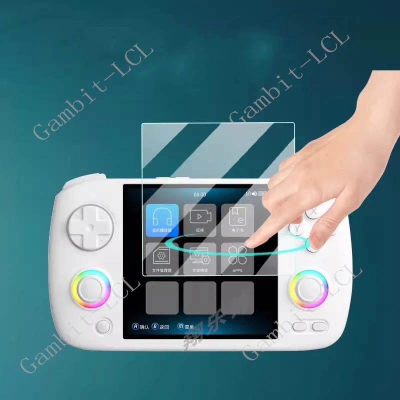 3 uds 9H HD vidrio templado para consola Anbernic RG CubeXX Coopreme RGCubeXX 3,95 "película protectora de pantalla de juegos - imagen 3