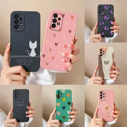 Funda Samsung Galaxy A52 / A52S Silicona Diseño Corazón Protección Cámara