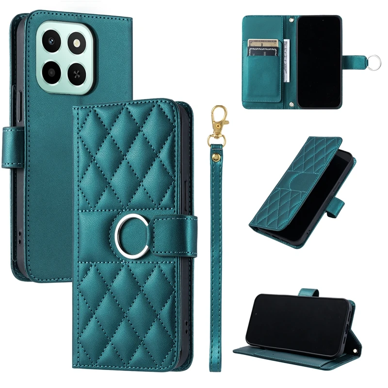 Funda X6C con ranuras para tarjetas y billetera para Honor X6C, Fundas para HonorX6c NIC-LX1, funda para Honor X5B Plus, funda con tapa pequeña fragante - imagen 4