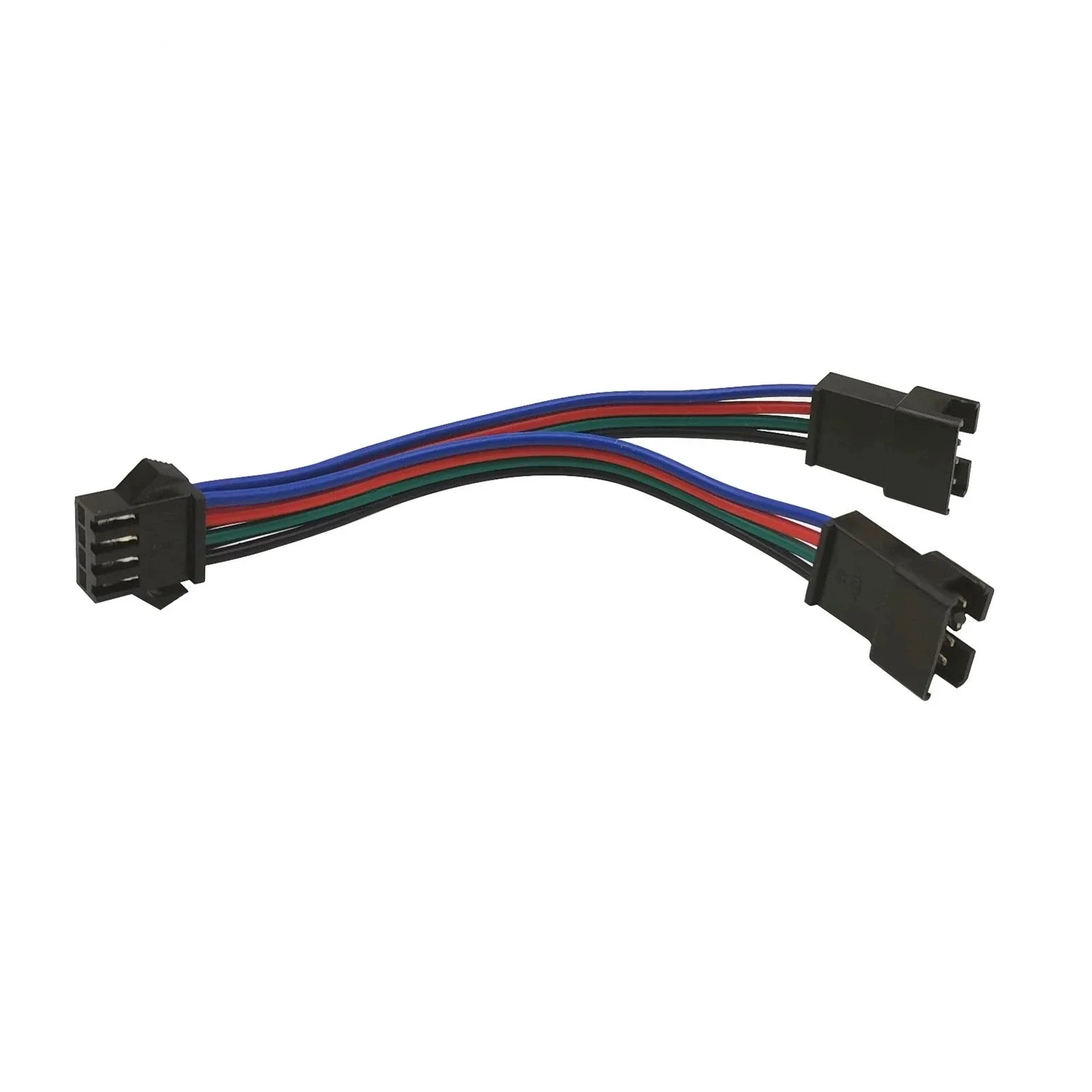 5/10 Uds 2pin 3p 4p 5p SM2.54 JST Cable conector divisor 1 a 2 Cable de enchufe macho a hembra 15cm para CCT RGBW tira de luz LED - imagen 4
